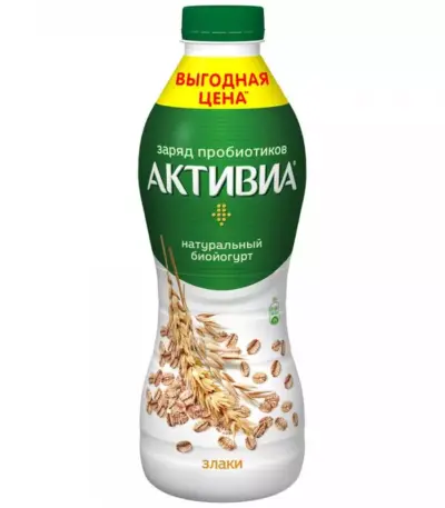 Йогурт пит.Активиа Злаки 260гр