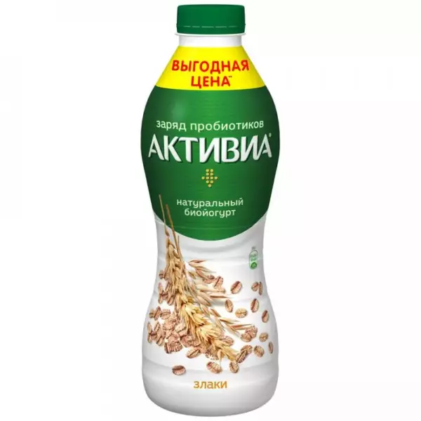 Йогурт пит.Активиа Злаки 260гр