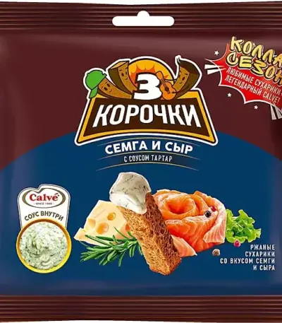 Сух.3корочки ржан.40г/60 Сыр с семгой