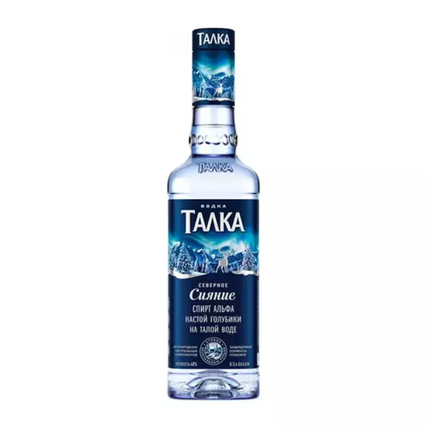 Водка Талка Северное Сияние 40% 0,5 водка