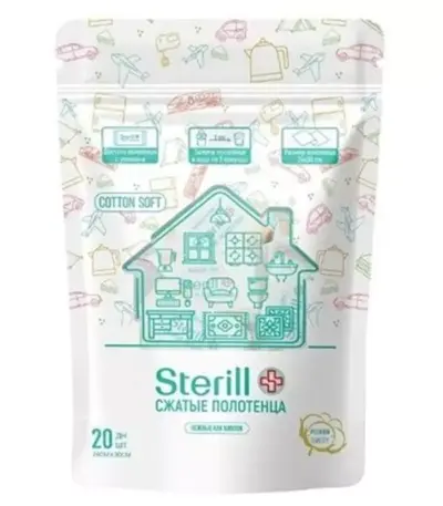 Cалфетки сухие Sterill 20pcs (1*96)