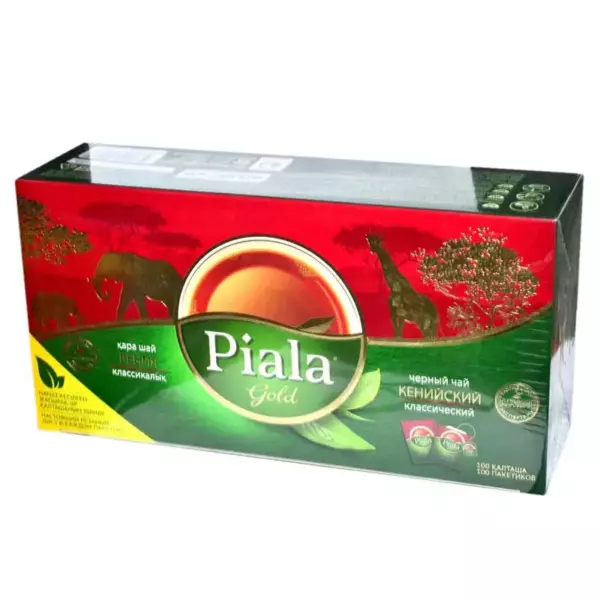 Чай Piala черный фольга (100пакет)