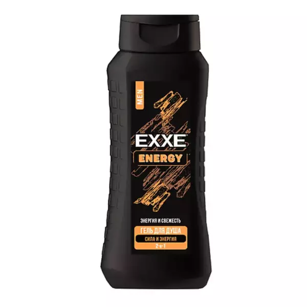 EXXE MEN Мужской гель для душа 2в1 ENERGY «Сила и энергия», 400 мл