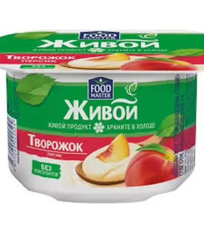 Творожок "Сузбеше" Персик 4% 0,1кг(ФМ)