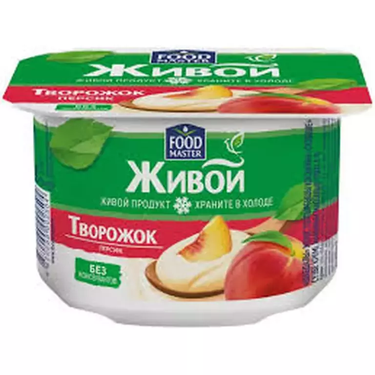 Творожок "Сузбеше" Персик 4% 0,1кг(ФМ)