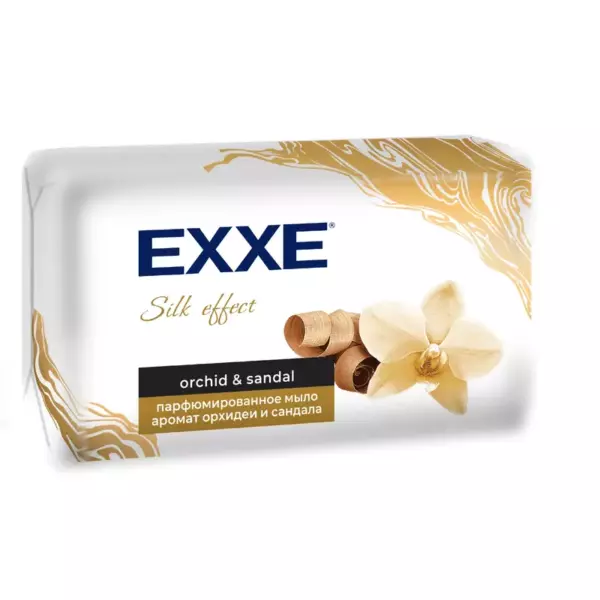 EXXE парфюмированное мыло орхидея и сандал (silk effect), 140г