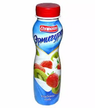 Йогурт пит.Эрмигурт клубника-киви 1,2% 290мл