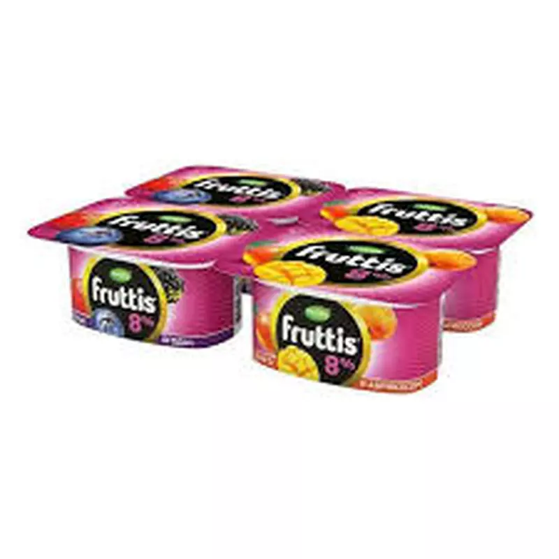 Йогурт Fruttis Абрикос-Манго и Лесные ягоды 8% 115гр Йогурт Fruttis Абрикос-Манго и Лесные ягоды 8% 115гр