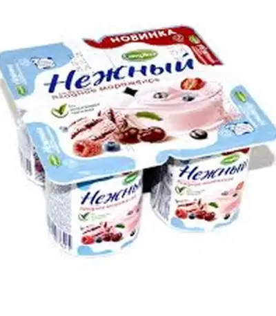 Йогурт Campina Нежный "Ягодное мороженое"1,2%