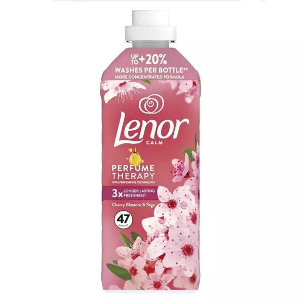LENOR Концентрированный кондиционер для белья Цветение вишни и шалфей 987мл