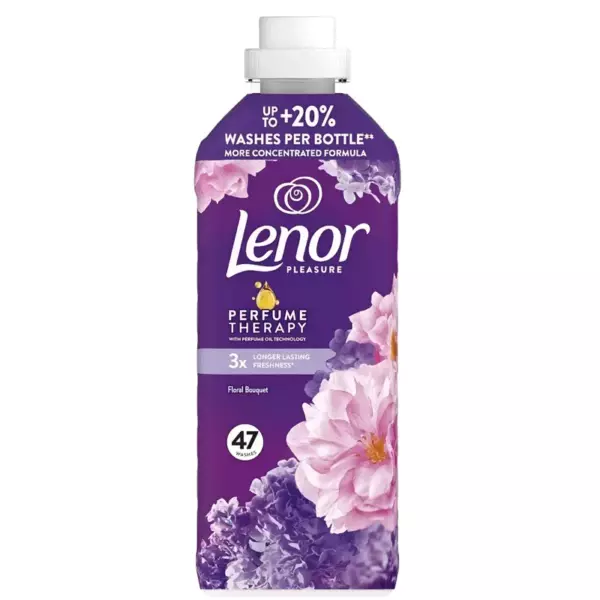 LENOR Концентрированный кондиционер для белья Аметист и цветочный букет 987мл
