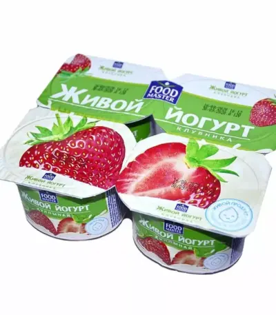 Йогурт ФМ Клубника 1,5% 0,110гр. пc