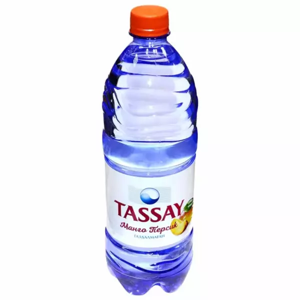 вода со вкусом TASSAY Манго-Персик 1,0л без газа ПЭТ