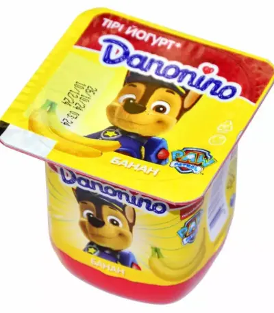Йогурт Danonino банан 100гр