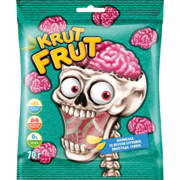 Мармелад жев. KRUTFRUT Мозг(вес)