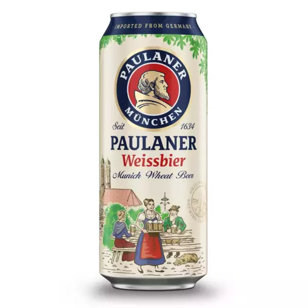 Paulaner Weissbier Пиво светлое нефильтр. 0,5 жб
