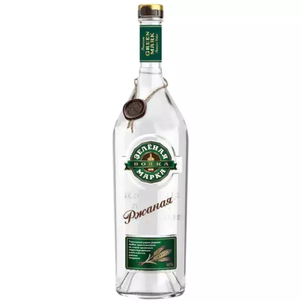 Водка Зеленая марка ржаная 0,5л