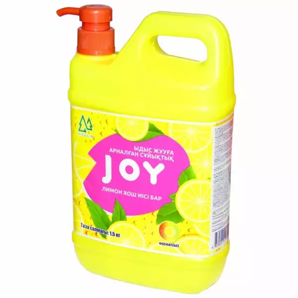 Средство JOY для мытья посуды лимон 1,5 л пл/бут