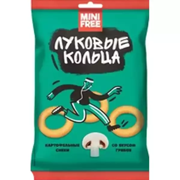 MiniFree лук.кольца 45г/24 Грибы