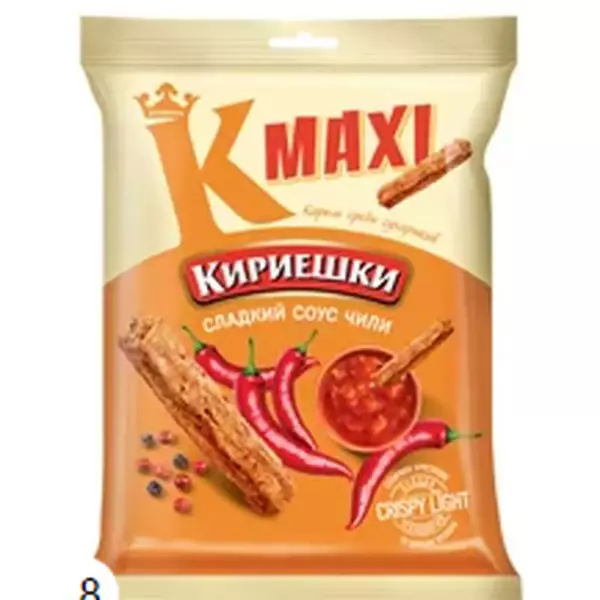 Сух.Кириешки Maxi 60г/40 сладкий чили
