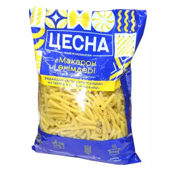 Макароны ЦЕСНА-GOLD рожки гладкие 4,5мм 400гр