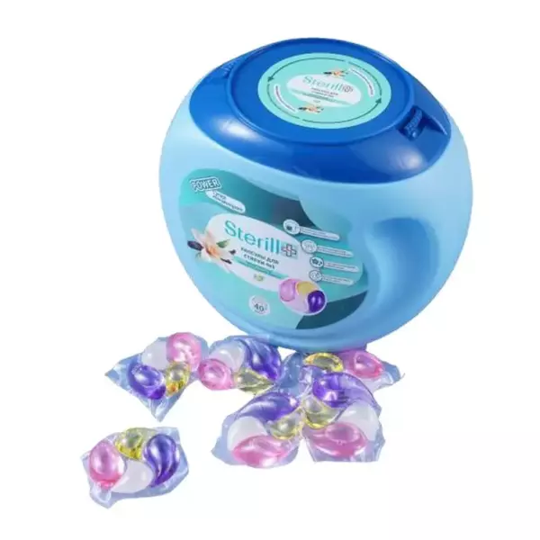 Капсулы для стирки  STERILL 4В 1 40шт