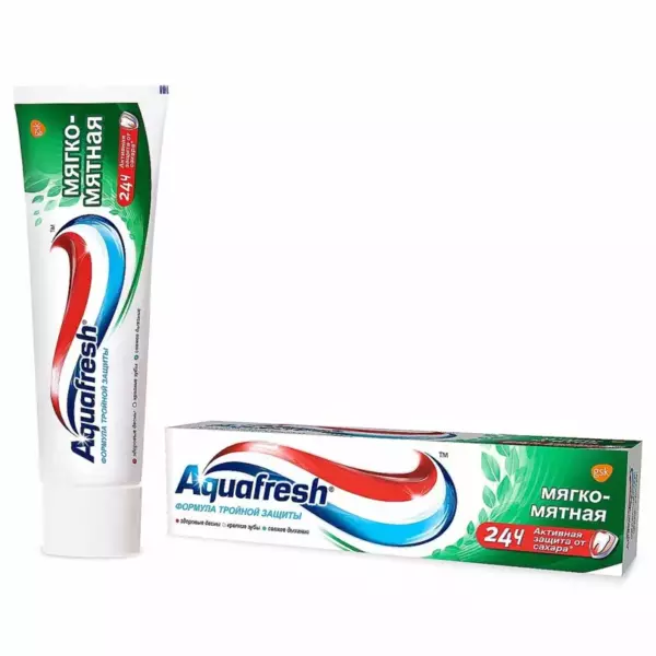 AQUAFRESH З/Паста Мягко-Мятная 100МЛ