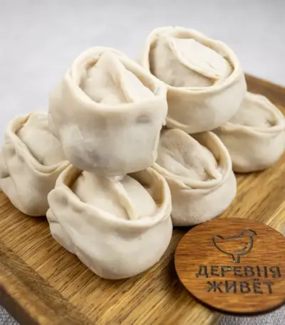 Манты говяжие 1кг(Baursaq)