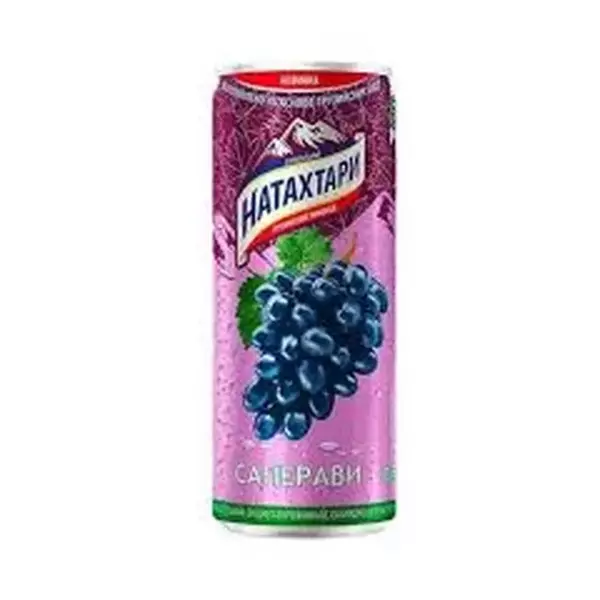 Лимонад Натахтари Саперави 0,33л (ж/б)