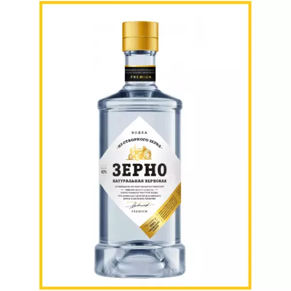 Водка Зерно Натуральное 0,7л 40%