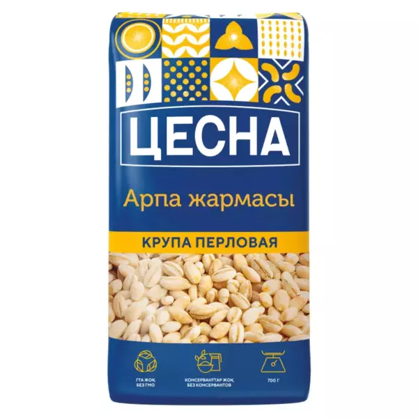 Крупа ЦЕСНА перловая NEW 0,7 кг/12