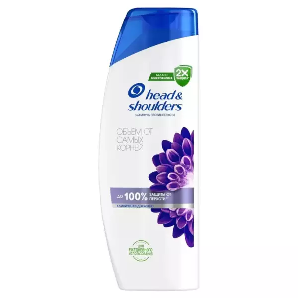 HEAD & SHOULDERS Шампунь против перхоти Объем от самых корней 360/400мл