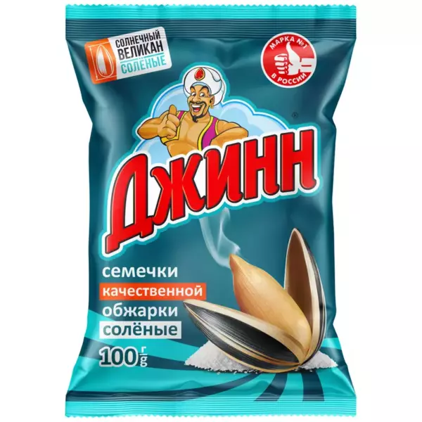 Семечки «ДЖИНН» солёные 140 г