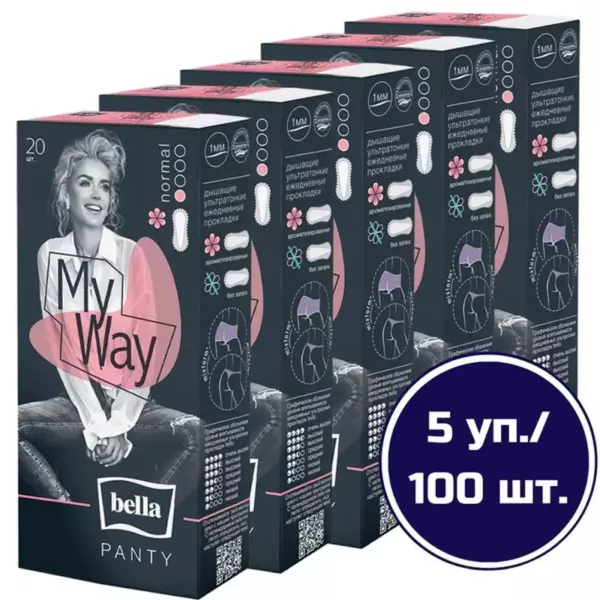 Ультратонкие ежедневки Bella Panty My Way Aroma 20 шт.