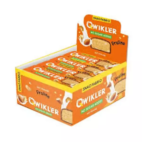 Qwickler Батончик ореховое пралине 35гр