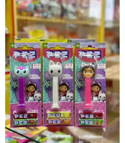 Конфета Блистер 2+1 PEZ с игрушкой в асс.