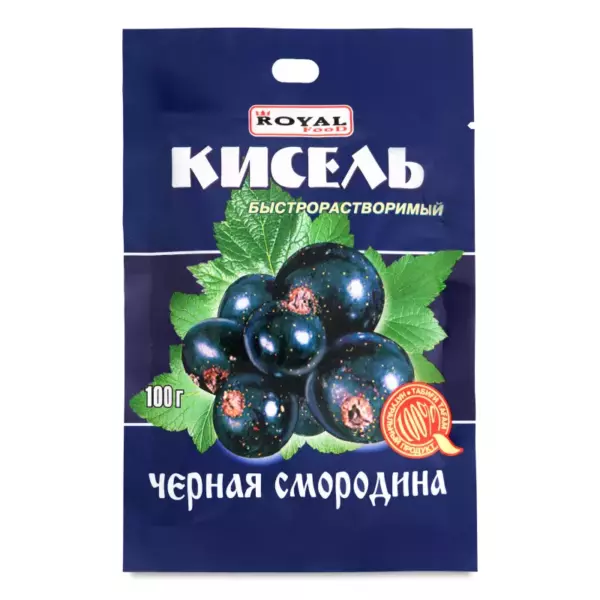 Кисель»Омега»Черная смородина 90гр (пакет)