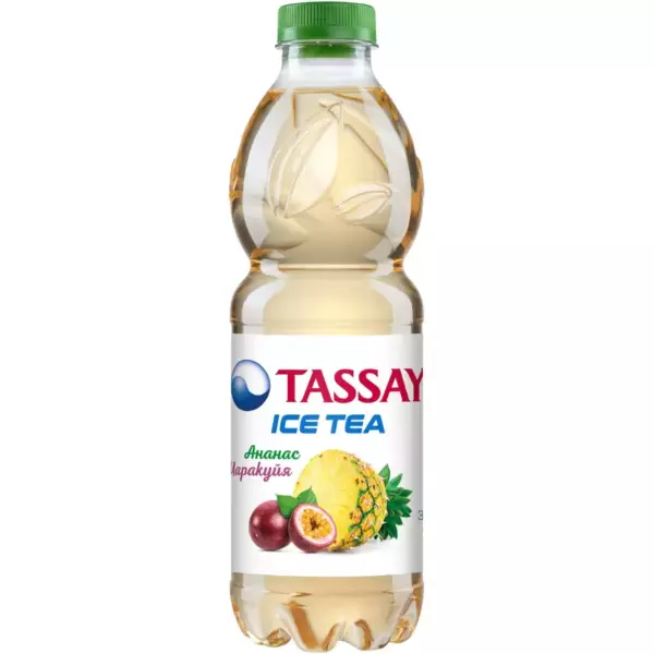 Холодный чай TASSAY Ice Tea ананас и маракуйя зеленый 1,0