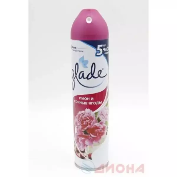 Glade Аэрозоль освеж.Д/возд. Пион и Сочные ягоды 12х300 мл NEW