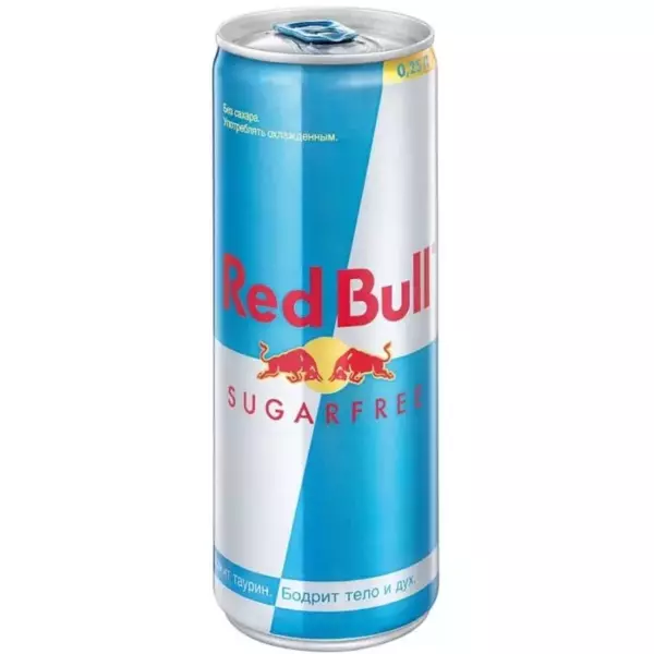Энергетический напиток Red Bull без сахара 250мл ж/б
