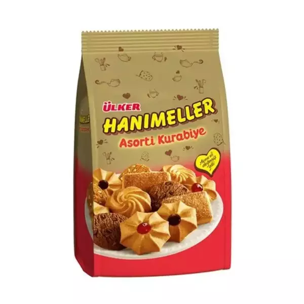 ULKER Печенье HANIMELLER курабье 150гр