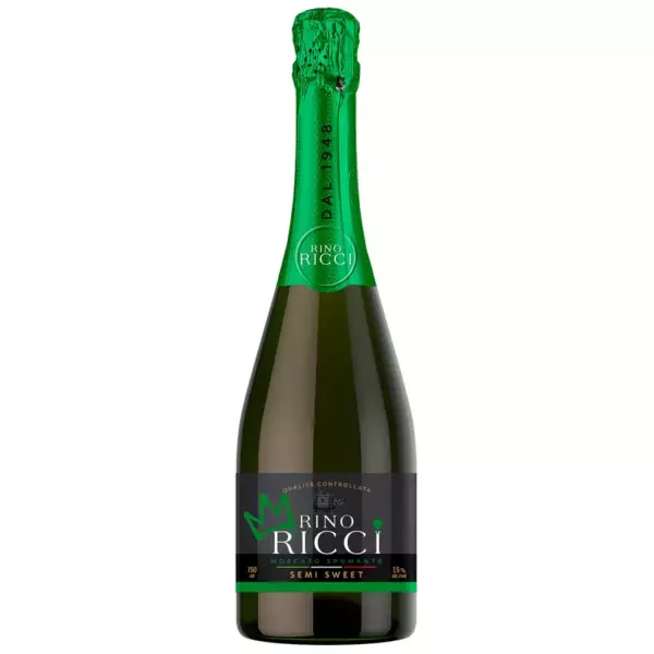Напиток винный газ.полусл.бел. Rino Ricci Moscato Spumante 0,75