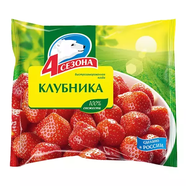 4 сезона клубника 300гр (22)