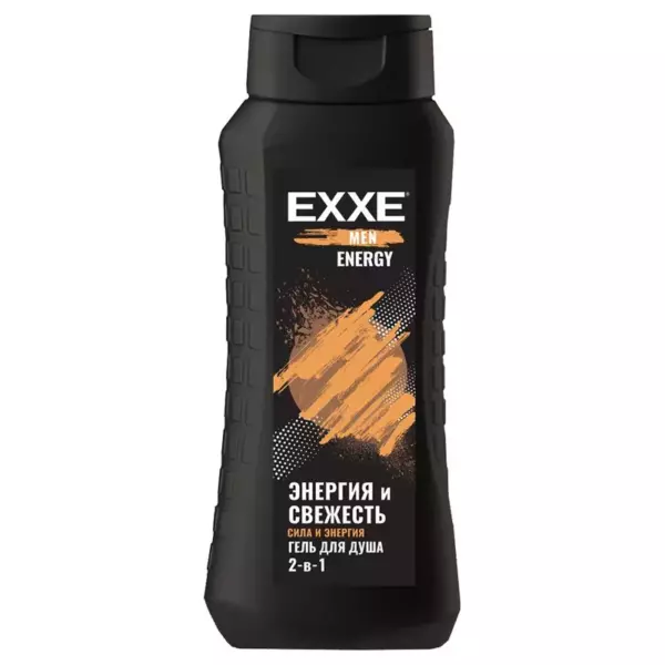EXXE MEN укрепляющий шампунь «Сила и энергия» ENERGY, 400 мл