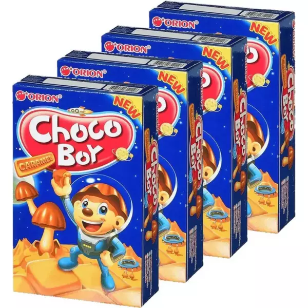 Печенье CHOCOBOY Caramel 45г (30)