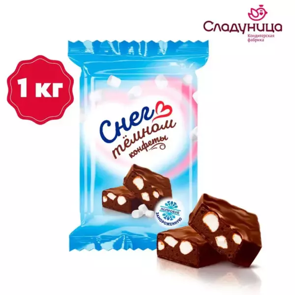 Конфеты «Снег в темном» (кг)