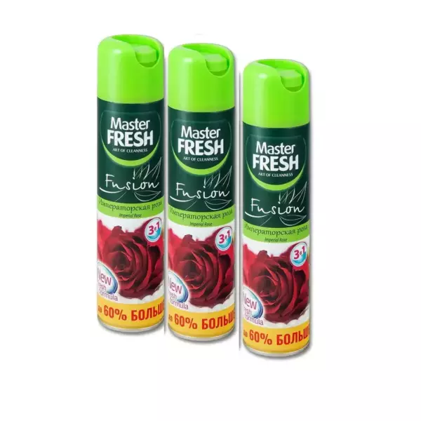 Master FRESH освежитель воздуха Императорская роза 300 мл