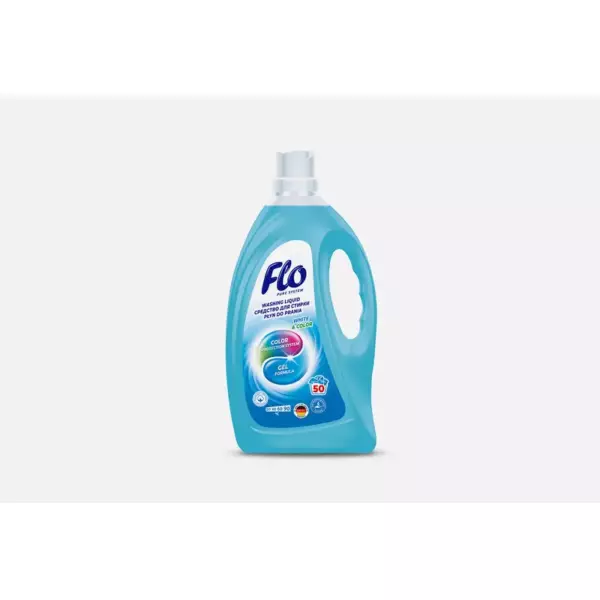 Жидкость для стирки FLO  Color  Для цветных тканей 2 л