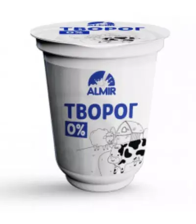 Творог 0% 0.2кг