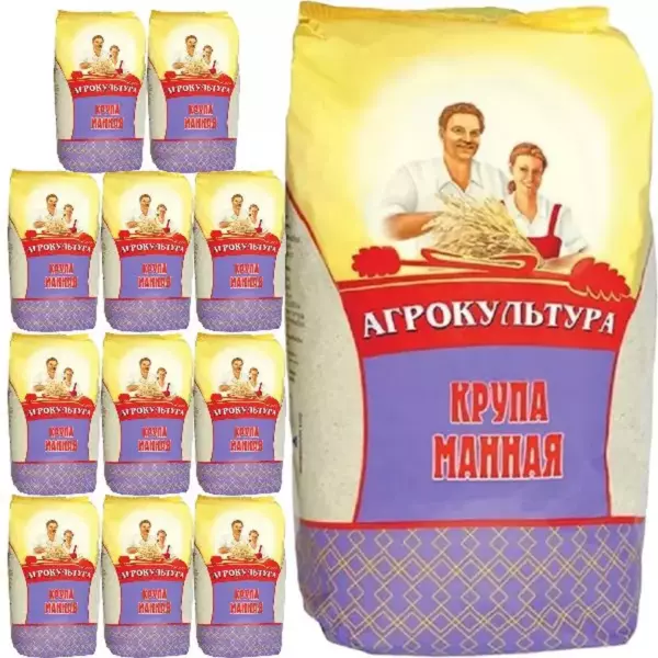 Крупа ЦЕСНА манная 0,65 кг/12